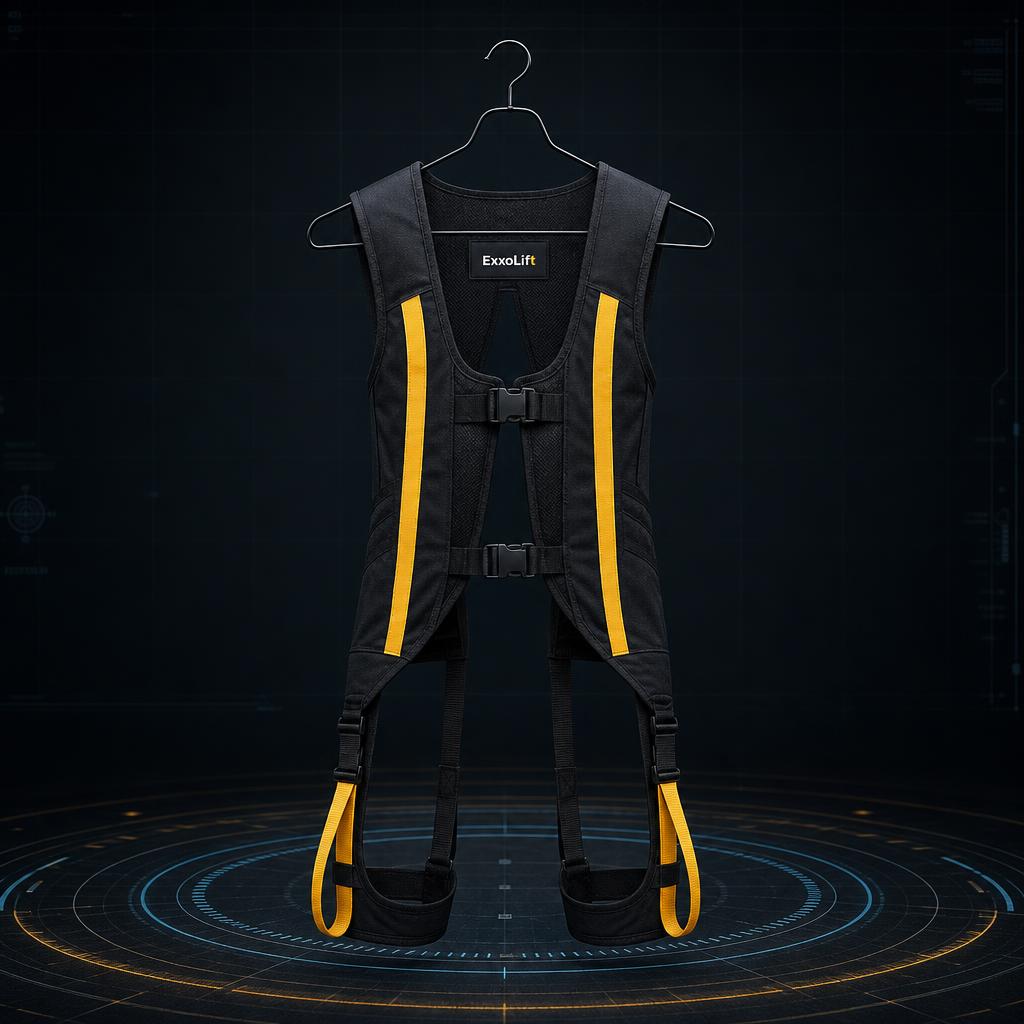 ExxoLift wearable lift-assist support device
